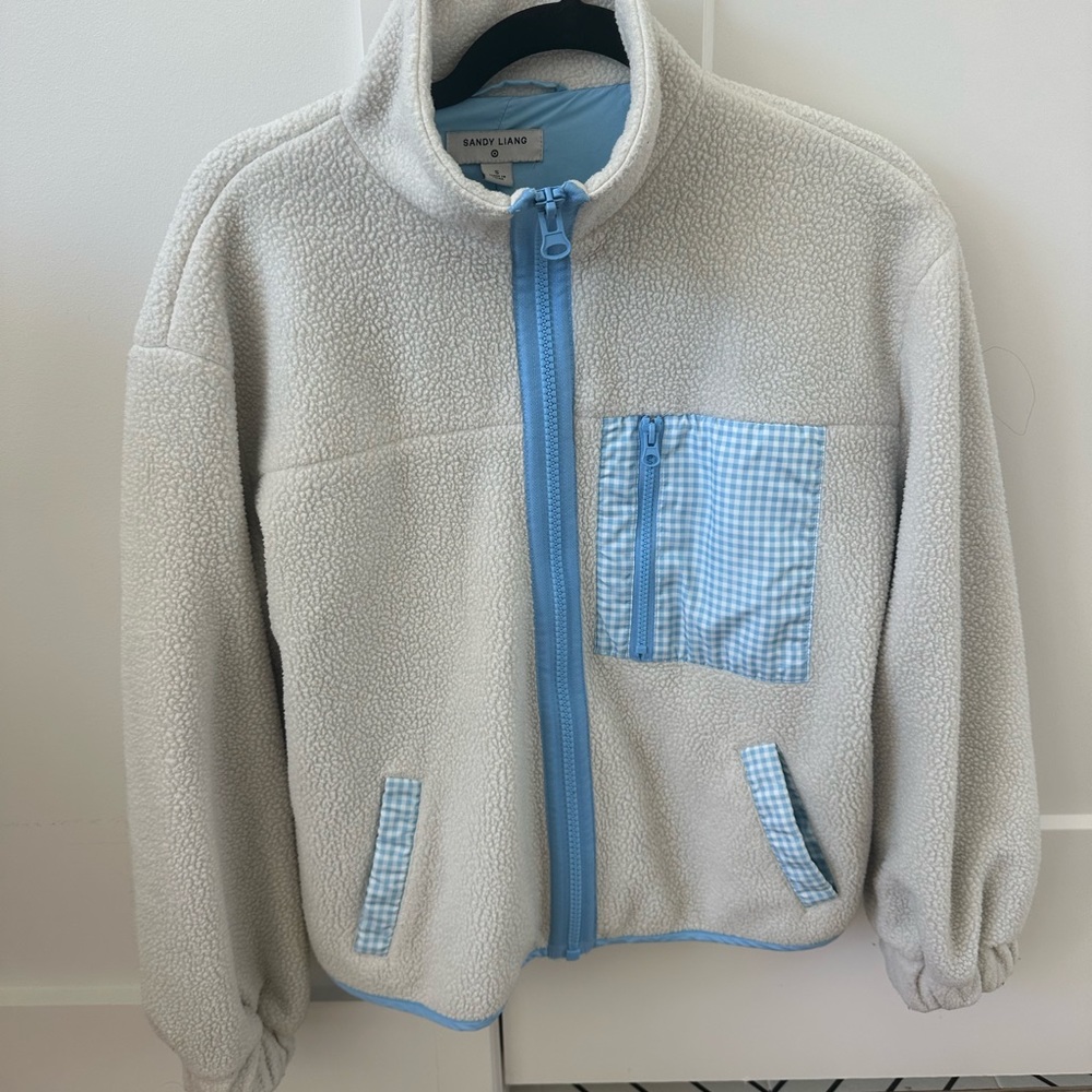 Sandy Liang/Target collab Adorable zip up fleece